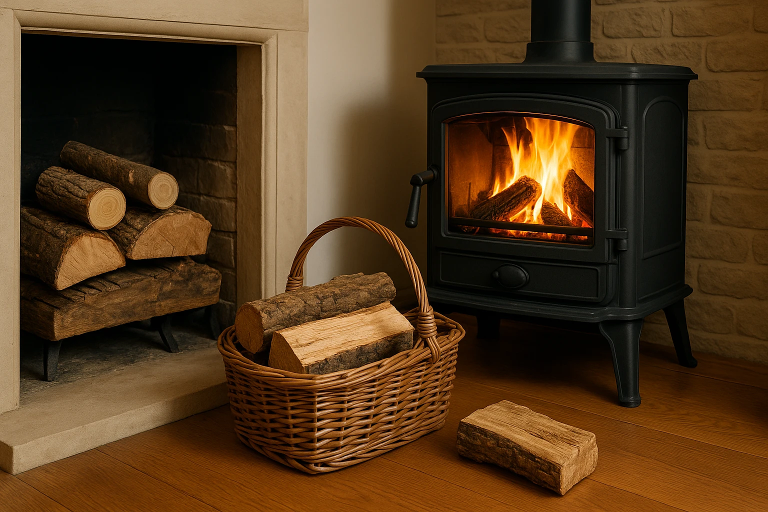 🪵 Cómo elegir la mejor leña según tu tipo de chimenea o estufa 🔥